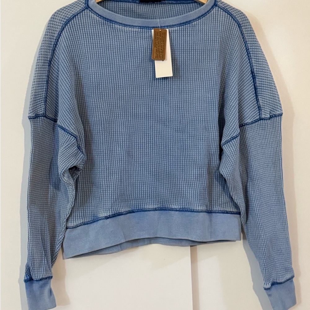 Urban Outfitters Light Blue Knit Top